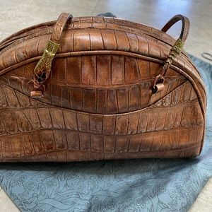 Bowling bag - John Galliano - in bronze